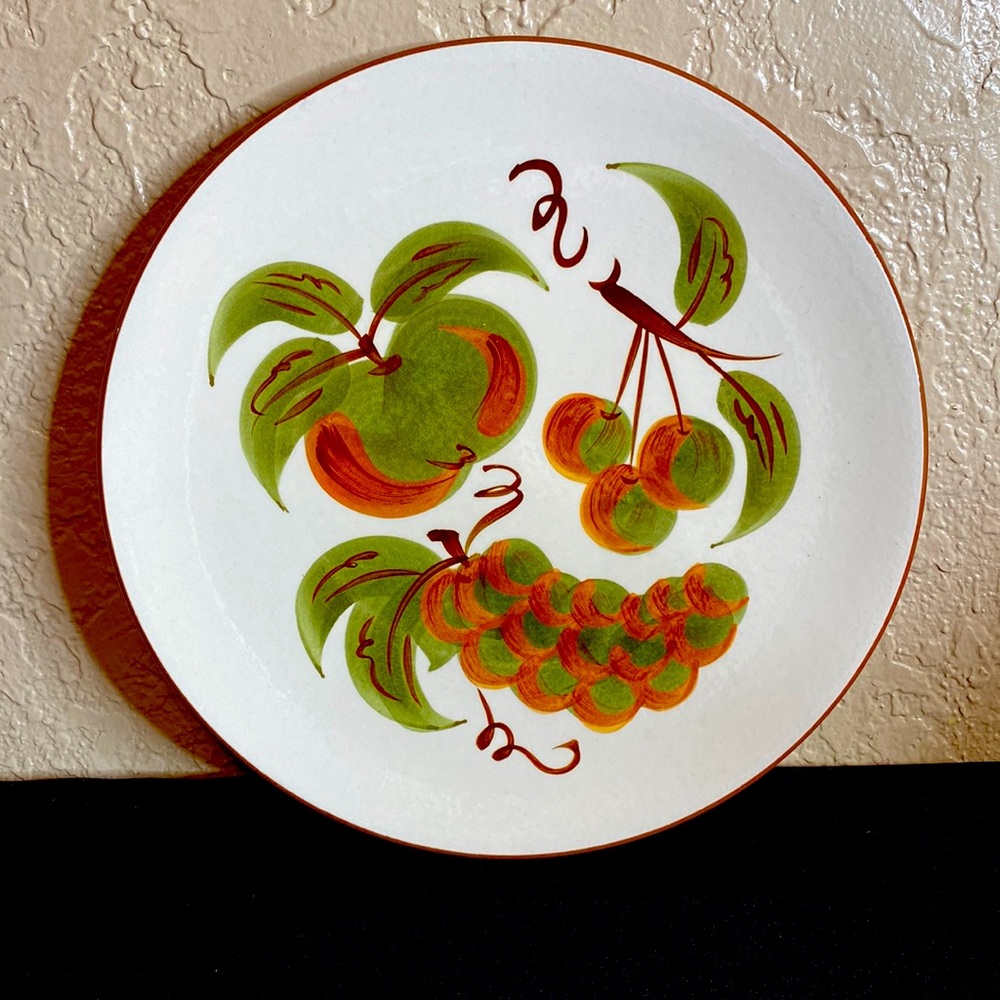Vintage Stangl Orchard Song Dinner Plate